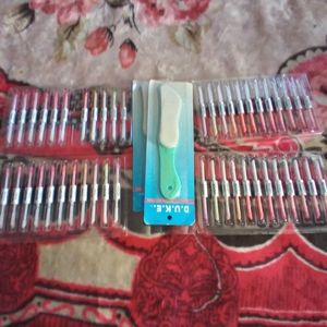 Two sided one cote for base second for color